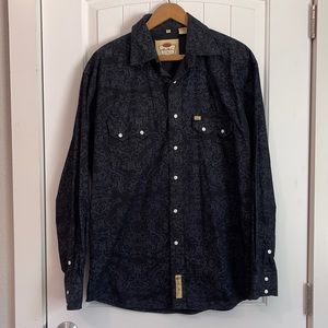 Larry Mahan Men’s Western Shirt Large.
